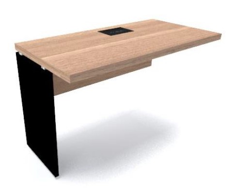 MESA PLATAFORMA SIMPLES COMPLEMENTO - 1200 PE40