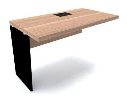MESA PLATAFORMA SIMPLES COMPLEMENTO - 1340 PE40