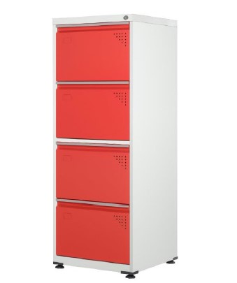 ARQUIVO 4 GAVETAS PARA PASTAS SUSPENSAS 4EM