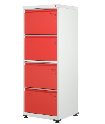 ARQUIVO 4 GAVETAS PARA PASTAS SUSPENSAS 4SLM