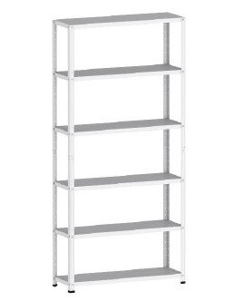 ESTANTE LEVE 6 PRATELEIRAS EP6A 1750