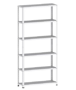 ESTANTE LEVE 6 PRATELEIRAS EP6AR 1750