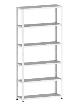 ESTANTE LEVE 6 PRATELEIRAS EP6BR 1950