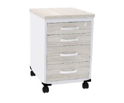 GAVETEIRO VOLANTE 4 GAVETAS P25 TUB