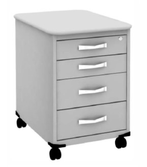 GAVETEIRO VOLANTE 4 GAVETAS MAXXI