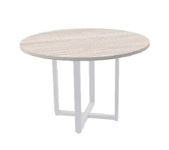 MESA REUNIÃO REDONDA 1100 P25 TUB