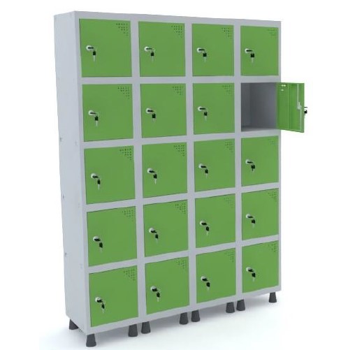 ROUPEIRO 20 PORTAS SOBREPOSTAS