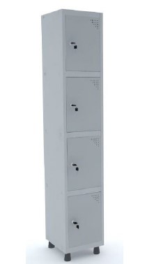 ROUPEIRO 4 PORTAS SOBREPOSTAS