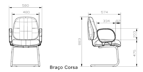 CADEIRA PREMIUM EXECUTIVA APROXIMAÇÃO S - Imagem 2