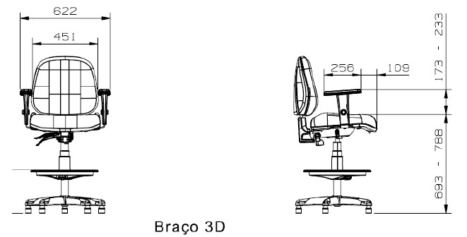 CADEIRA PREMIUM EXECUTIVA CADCAIXA - Imagem 2