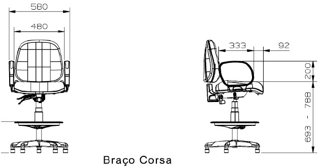 CADEIRA PREMIUM EXECUTIVA CADCAIXA - Imagem 3