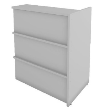 COMPLEMENTO BALCÃO DE ATENDIMENTO 1250 P25