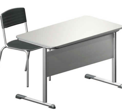 Conjunto Professor Cadeira Fixa