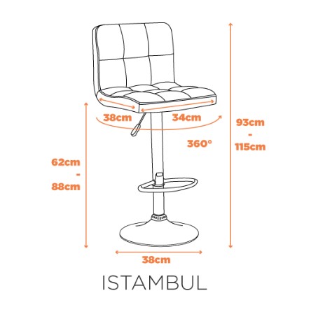 BANQUETA ISTAMBUL - Imagem 3