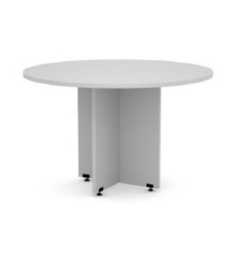 MESA REUNIAO REDONDA P25 PÉ PAINEL
