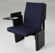 AUDITÓRIO PLUS PMR COM PRANCHETA E REVESTIMENTO EM CREPE OU LAMINADO